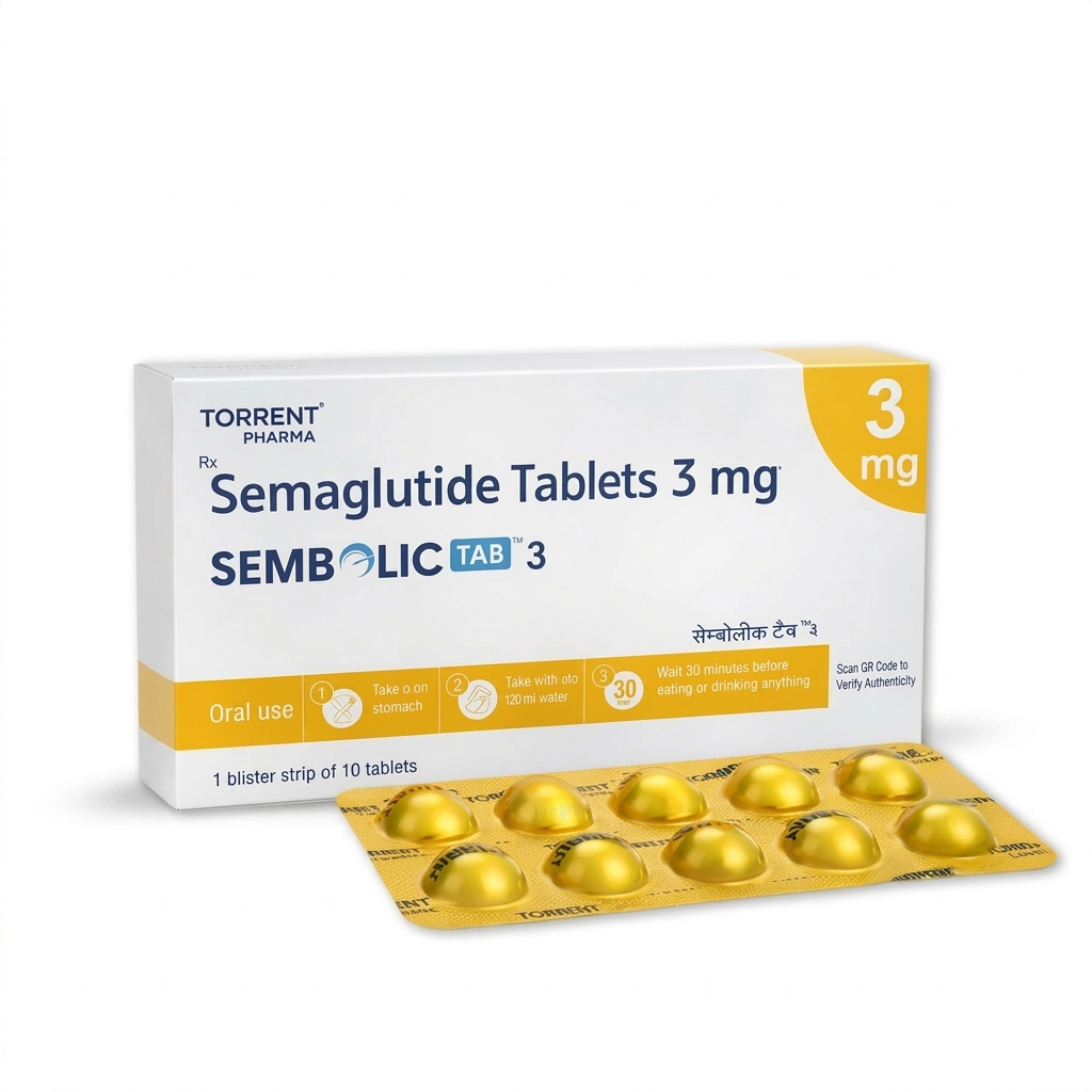 세마글루타이드 알약 셈볼릭 3mg 경구용 식욕억제 다이어트약