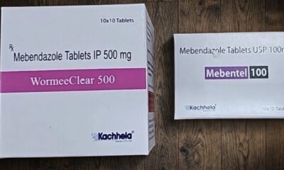 메벤다졸 100mg 하고 오더 정확히왔네요